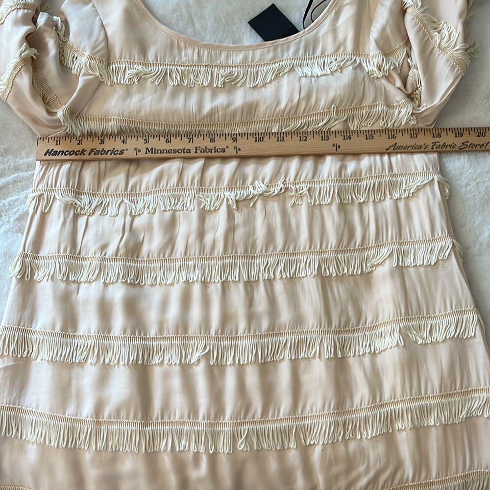 New! Ark and Co (Nasty Gal)‎ fringe mini dress Size Medium - Picture 9 of 15